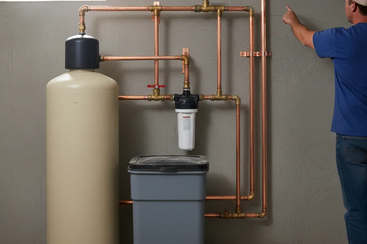 Whole-house water treatment system installed in Chappell